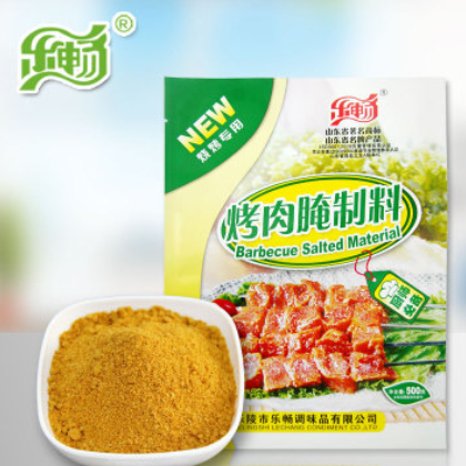 乐畅厂家直销 餐饮系列 乐畅500g烤肉腌制料调味料图2