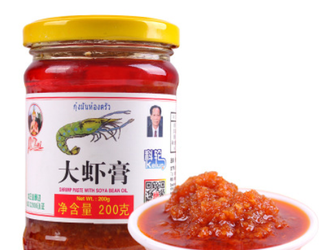 泰国潘泰大虾膏200g虾糕虾酱虾头油冬阴功家用泰式调料蛋炒饭佐图3