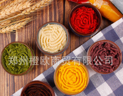 苏旺月饼馅料桃山皮金沙奶黄蛋黄流心藤椒牛肉低糖红豆沙月饼馅料图2