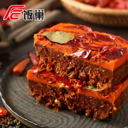 饭巢老重庆麻辣邻居火锅底料450gx4冒菜厨房调料图3