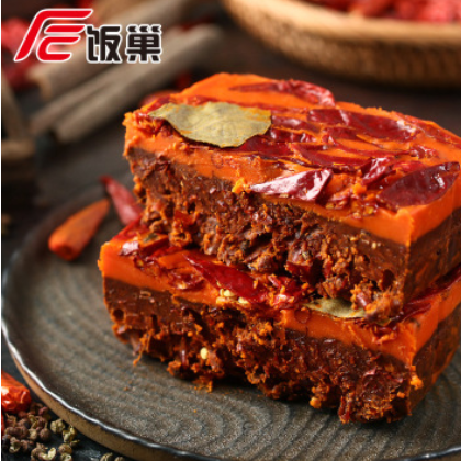 饭巢老重庆麻辣邻居火锅底料450gx2冒菜厨房调料图3