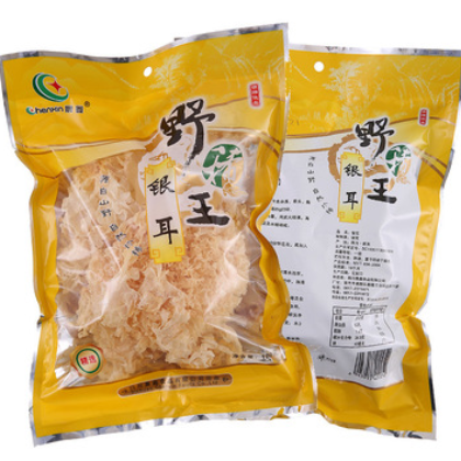 晨鑫野稀王银耳袋装100g优质无根无硫银耳莲子汤批发分销图3
