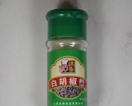 洪泰白胡椒粉30g玻璃瓶装 厨房餐厅调味料 佐料厂家直销 批发定制图2