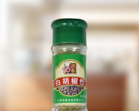 洪泰白胡椒粉30g玻璃瓶装 厨房餐厅调味料 佐料厂家直销 批发定制