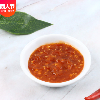 厂家直销红色特辣蒜香辣椒酱 下饭拌菜小龙虾高质调味品图2