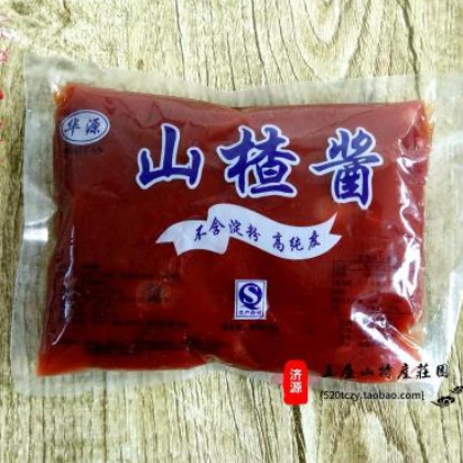 山楂酱纯手工袋装山楂糕冲水喝的饮品儿童食品山楂果酱商用家用图2