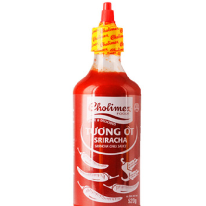 越南cholimex是拉差辣椒酱低卡餐蘸酱色拉差辣椒酱蒜蓉轻食520g图3