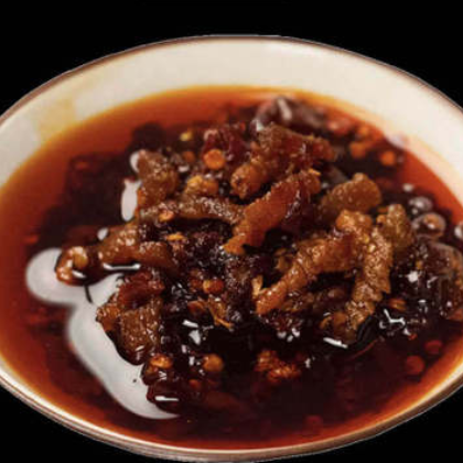 老干妈辣椒酱干煸肉丝油辣椒 260克下饭菜贵州产辣椒酱批发图3