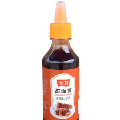 泰将甜面酱280g 手抓饼匹萨调味酱意面鸡肉卷大葱涂抹蘸酱料原料图3
