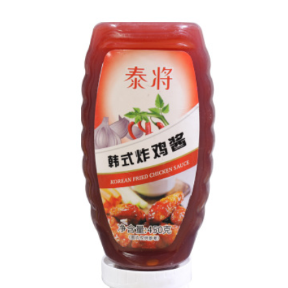 泰将韩式炸鸡酱450g 琥珀炸鸡酱料家用甜辣酱烤鸡翅鸡腿烧烤蘸酱图3