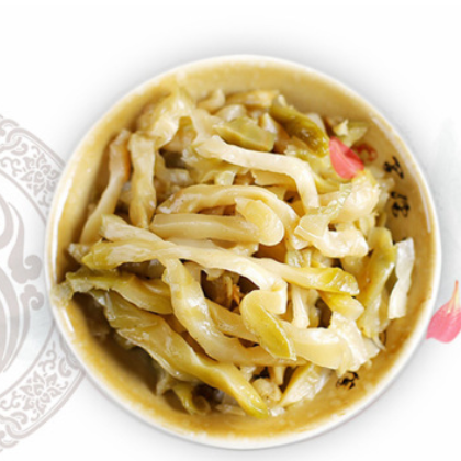 小字辈原味榨菜136g涪陵特产鲜脆下饭菜配粥早餐腌制酱菜佐餐咸菜图3