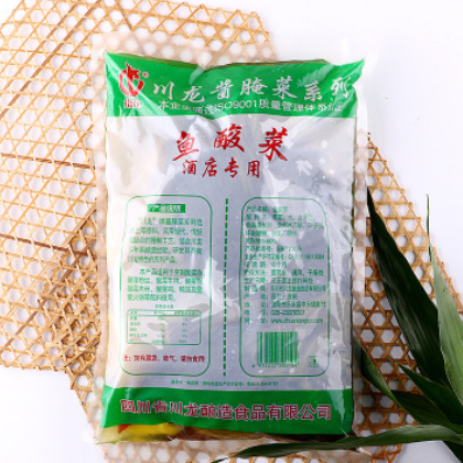 四川工艺老坛发酵鱼酸菜泡青菜2kg*6袋酸菜鱼 酸菜粉丝图2