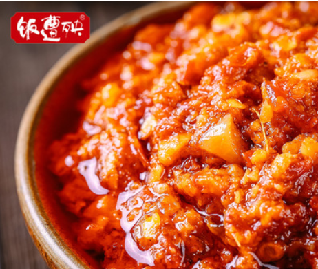饭遭殃蒜蓉辣椒酱自制农家手工剁椒下饭菜香辣拌饭酱特辣230g图3