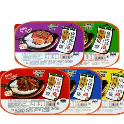 整箱混批12盒红烧牛肉自热米饭360g盒装8味 户外旅游食品方便自热图2