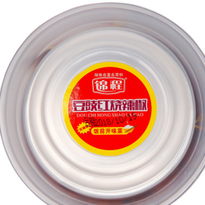 锦程豆鼓红烧野山椒850g 湖南特产农家下饭菜剁辣椒酱拌面调料图2