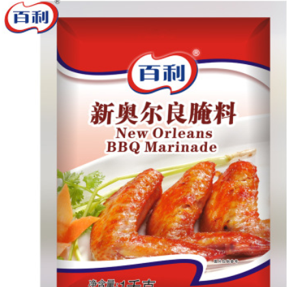 百利新奥尔良腌料1kg 烤翅烤鸡鸡叉骨烤肉腌料烧烤烤肉调料图1