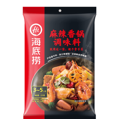 海底捞 麻辣香锅调料220g 捞派 干锅料 香辣虾 干锅包菜火锅底料图1