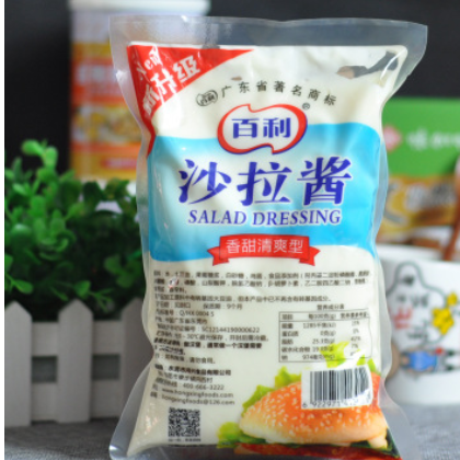 百利香甜清爽沙拉酱700g 鸡排烤肉拌饭 水果蔬菜寿司汉堡酱料图2
