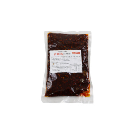 重庆辣椒香辣酱500g/袋火锅蘸料调味酱拌饭拌面图3