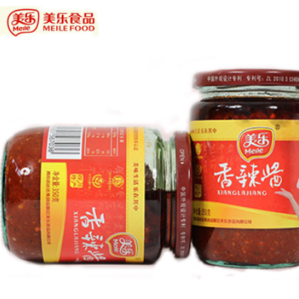 批发四川特产美乐香辣酱 350g 火锅烧烤烹饪使用辣椒酱蘸料调味品图3