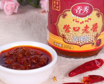230克/瓶 香秀牌香辣酱 即食风味酱 拌饭 拌面礼品酱营口大酱酱料图2