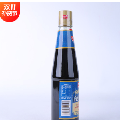 加加海鲜酱油批发纯粮酿造食用海鲜酱油450ml/瓶调味品加加酱油图2