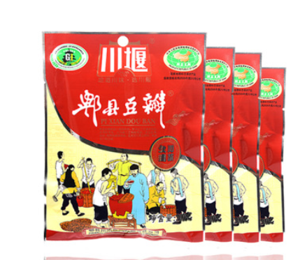 川堰牌郫县豆瓣酱批发 二级200g家用袋装正宗四川辣椒酱川菜之魂图3