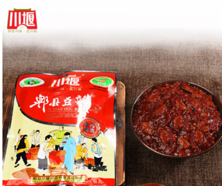 川堰牌郫县豆瓣酱批发 二级200g家用袋装正宗四川辣椒酱川菜之魂图2