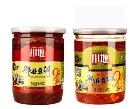 川堰牌郫县豆瓣酱组合装批发正宗四川家用580g红油辣椒酱炒菜调料图3