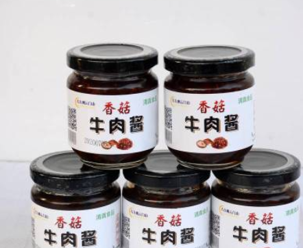 厂家货源批发香菇牛肉酱 调味品蘸料香菇牛肉酱175/g图2