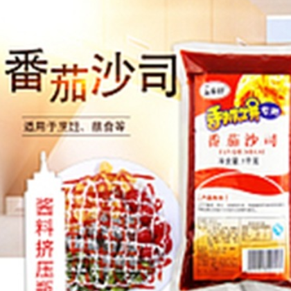 番茄沙司肯德基汉堡薯条手撕饼番茄酱烹调专用调料食材意大利面图3