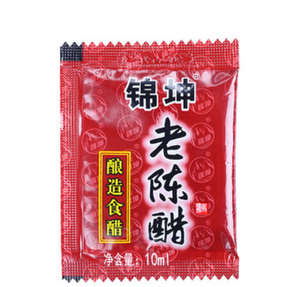 锦坤小醋包250包4度袋装食用黑醋凉拌山西老陈醋外卖定制加工fda图3