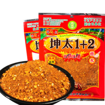 云南坤太1+2辣椒面100g串串香火锅蘸料 烧烤蘸料调味料厂家发货图3
