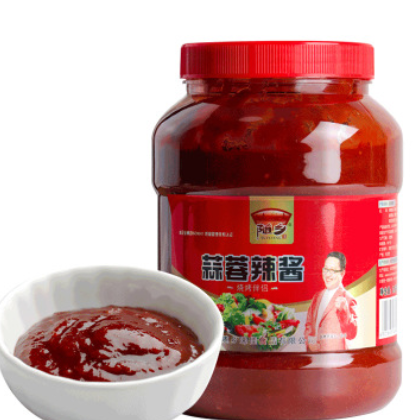 大桶蒜蓉破损5斤天津辣酱包赔2500g/桶烧烤蒜蓉辣椒酱烤包装包邮图3