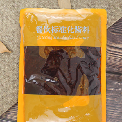 烤鱼纸包鱼调味料 秘制烤鱼香辣酱底料 商用火锅烤鱼调料酱批发图2