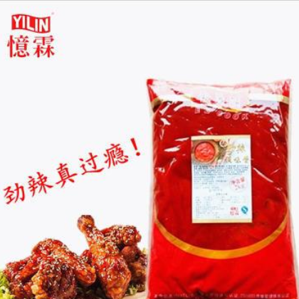 劲辣酱2kg辣味酱 烤肠烤肉香辣香 辣腿堡腌酱超辣烧烤酱 包邮图2