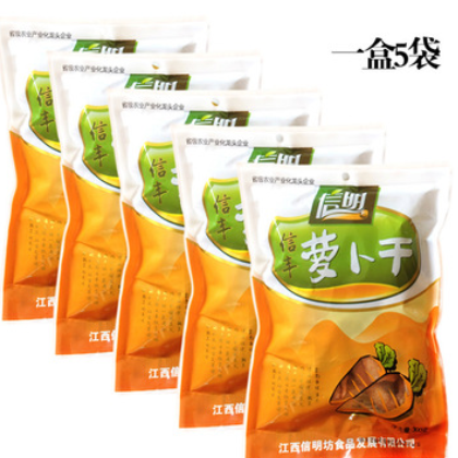 信明下饭菜赣南特产香辣脆辣萝卜丁精品信丰萝卜干礼盒装1.5kg图3