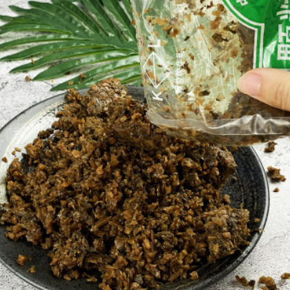 宜宾苏氏颗粒牌芽菜800g 咸味梅干菜冬菜扣肉酱腌菜牙菜下饭菜图2