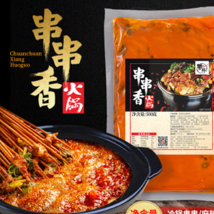 蜀邦串串香底料500g串串香火锅冒菜底料OEM代加工麻辣烫调料批发图2
