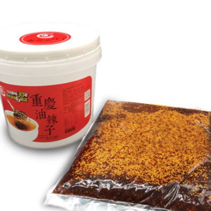 餐饮商用 重庆顶珠油辣子6Kg四川油泼红油辣椒香辣凉拌菜调味料图3