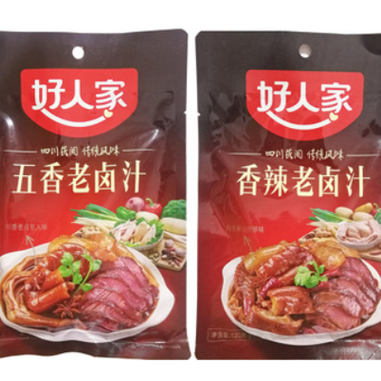好人家老卤汁 120g * 50袋/箱 【香辣味】【五香味】浓缩卤水图2