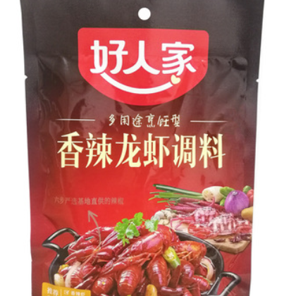 好人家香辣龙虾调料 150g * 40袋/箱 炒田螺香辣蟹调料图3