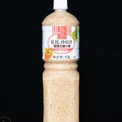 多种口味丘比沙拉汁焙煎芝麻大拌菜凯撒1.5l和风油醋汁蘸料凉拌菜图2