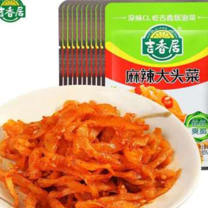 【包邮】吉香居下饭菜咸菜下饭菜12种口味佐餐开胃小菜80g批发图3
