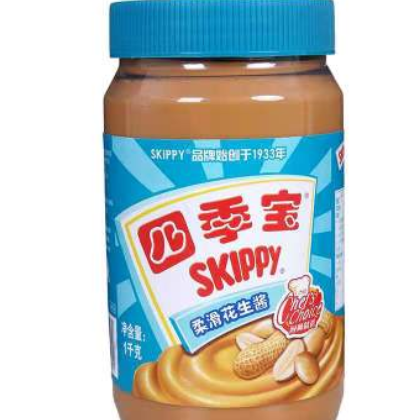 四季宝柔滑花生酱颗粒花生酱340g/510g/1000g 面包酱火锅蘸酱即食图2