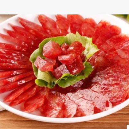 广东腊味咸香散装腊肠广式风味腊肠手工土猪肉香肠腊肉500克包邮图2