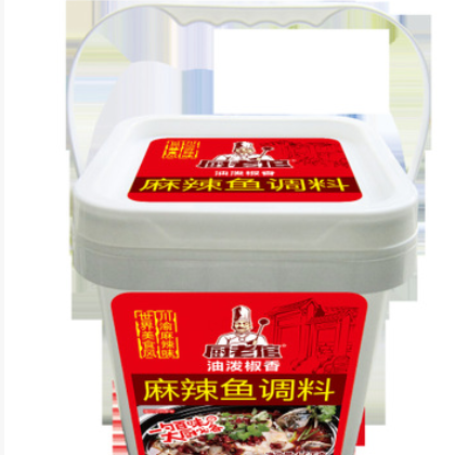 厨老倌商用正宗重庆麻辣鱼调料香水鱼水煮肉片鱼火锅4.5kg图3