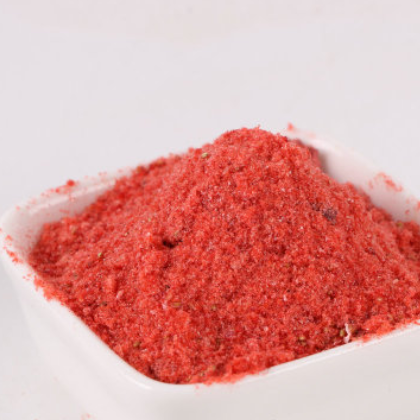 现货供应草莓粉 脱水水果糕点烘焙原料草莓粉一箱20KG可定制图3