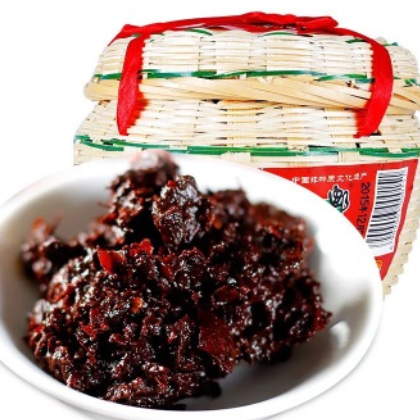 鹃城豆瓣1000g竹笼装郫县豆瓣批发四川成都特产辣椒酱调味品图3