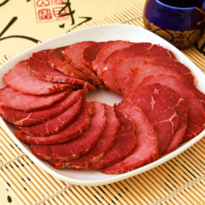 张飞牛肉600g克情深似海礼盒中秋节国庆节送礼礼盒装四川特产批发图2